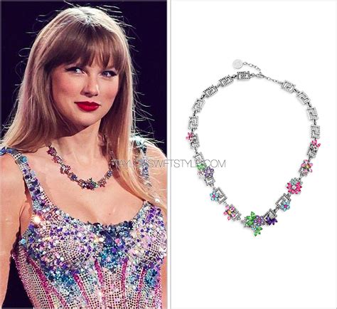 versace taylor swift necklace|Taylor Swift Versace tour necklace.